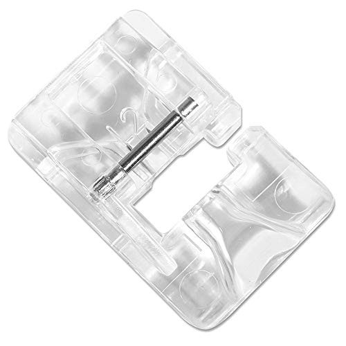 ZIGZAGSTORM 202098007 Snap On Beading Presser Foot Sequin Presser Foot  2 5MM 4MM  for Janome Elna Sewing Machine 202098203 202098007
