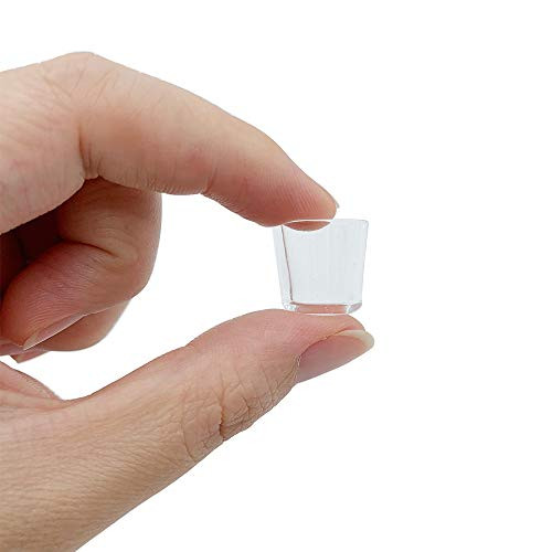 Replacement Clear Glass Ceramic Insert Accessories for Pafco Peek  2 Pack   Quartz