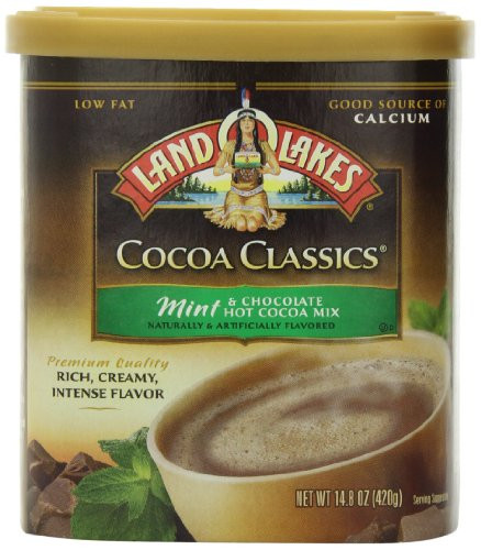 Land O Lakes  Cocoa Classics  Mint Hot Cocoa Mix  14 8oz
