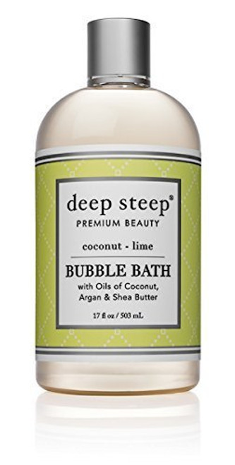 Deep Steep Classic Bubble Bath  Coconut Lime  17 Fluid Ounce