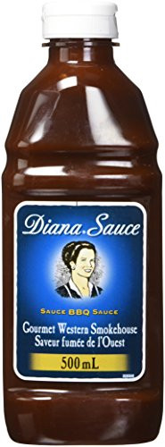 DIANA Sauce  Gourmet Western Smokehouse  1 Count  500ml 15 90 Fluid Ounces  Imported from Canada