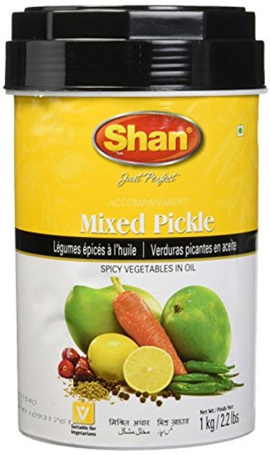 Shan Mixed Pickle   1 Kg  2 2 Lb
