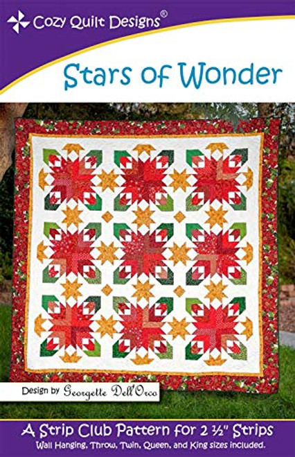 Stars of Wonder Quilt Pattern by Cozy Quilt Designs Stars of Wonder Quilt Pattern by Cozy Quilt Designs