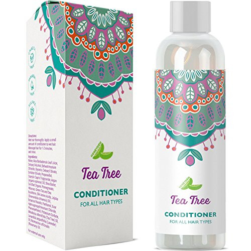 Pure Tea Tree Oil Hair Conditioner Treatment For Dry Curly Damaged Hair With Hair Strengthening Keratin Healing Argan Oil Hair Moisturizer And Rosemary Essential Oil Boosts Circulation For Hair Growth Pure Tea Tree Oil Hair Conditioner Treatment For Dry Curly Damaged Hair With Hair Strengthening Keratin Healing Argan Oil Hair Moisturizer And Rosemary Essential Oil Boosts Circulation For Hair Growth