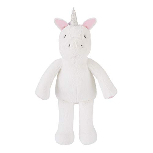 Carter's Unicorn Snuggles White, Pink, Lavender Super Soft Unicorn Plush Toy, White, Lavender, Pink,