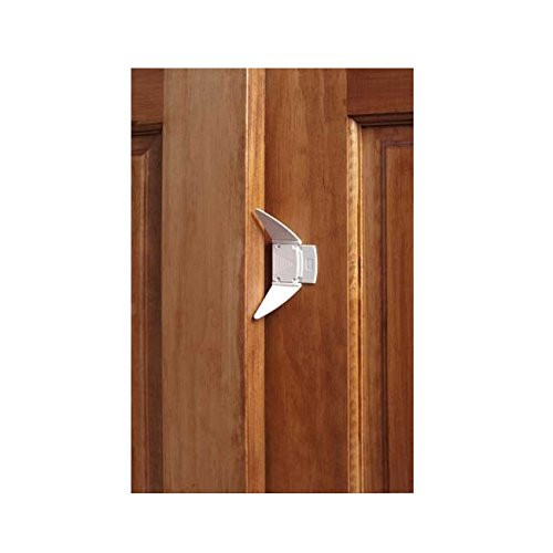kidco  inc  s339 2 Pack  White  Sliding Closet Door Lock