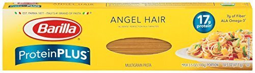Barilla Protein Plus Angel Hair Pasta 14 5 Ounce   2 Pack Barilla Protein Plus Angel Hair Pasta 14 5 Ounce   2 Pack
