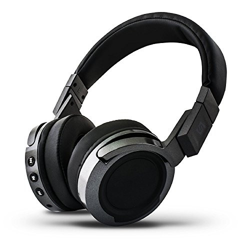 hiLISS Bluetooth Headphones with Mic Over-Ear, Deep Bass, Foldable Wireless Headphones, Stereo Noise Isolation Cancelling Headphones for Travel and Commuting