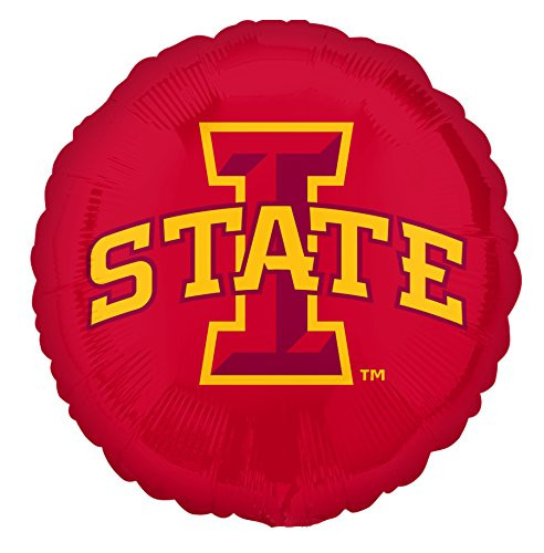 Anagram International Iowa State Flat Balloon  18   Multicolor