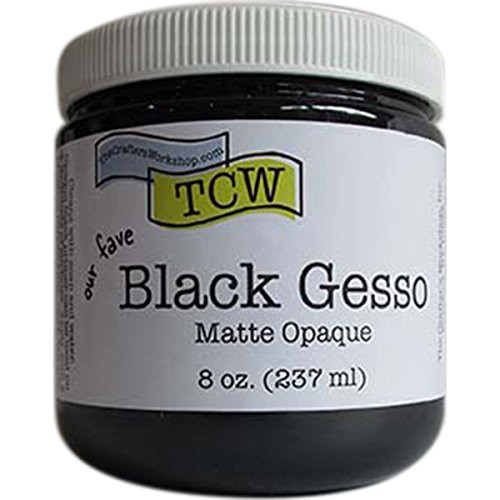 Crafter s Workshop Gesso 8oz Black