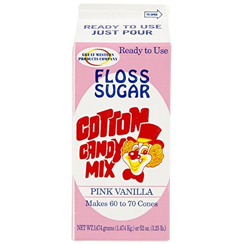 Perfectware Pink Vanilla Floss Sugar 1 Carton