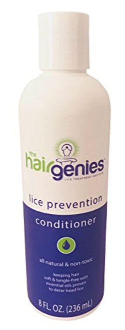 Hair Genies Lice Prevention Conditioner Peppermint Scent Proven to Repel and Treat Super Lice Safe and All Natural for Daily Use by Kids and Adults 8 Ounces 1 Bottle Hair Genies Lice Prevention Conditioner Peppermint Scent Proven to Repel and Treat Super Lice Safe and All Natural for Daily Use by Kids and Adults 8 Ounces 1 Bottle