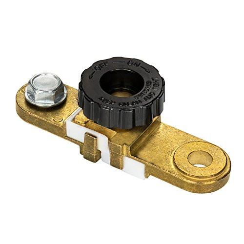 Battery Master Disconnect Jtron Auto Battery Link Terminal Quick Cutoff Disconnect Master Kill Switch Cut Off Side Post Battery Disconnect Switch Marine Boat Car Rv Vehicles Battery Saver  Black