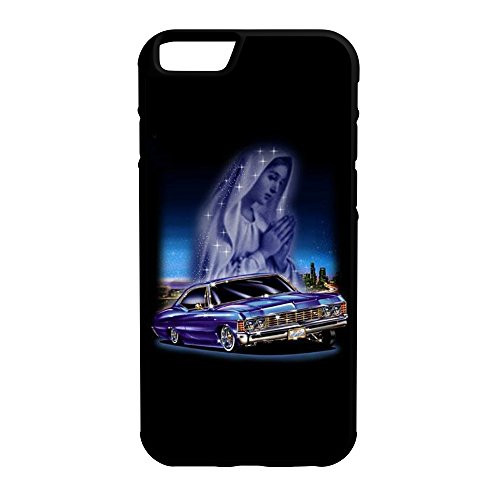 407Case Compatible with iPhone 6 Plus  Lowrider Rubber Protective Phone Case Chevy Impala  Compatible with iPhone 6 6s Plus