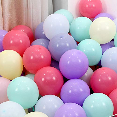 Party Decoration Pastel Color Balloons 10 Inch 100PCS Latex Balloons Macaron Candy Colored Balloons Helium Balloons  100PCS Macaron Candy Colored