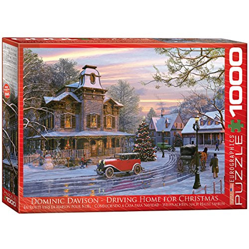 Eurographics Driving Home for Christmas 1000-Piece Puzzle