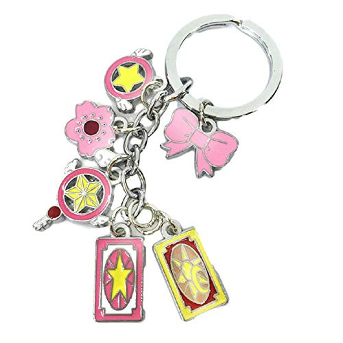 GK O Anime Cardcaptor Sakura Keychains KEY CHAIN Keyring Collection Cosplay GK O Anime Cardcaptor Sakura Keychains KEY CHAIN Keyring Collection Cosplay
