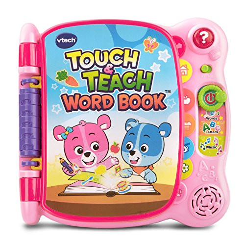 VTech Touch and Teach Word Book - Pink