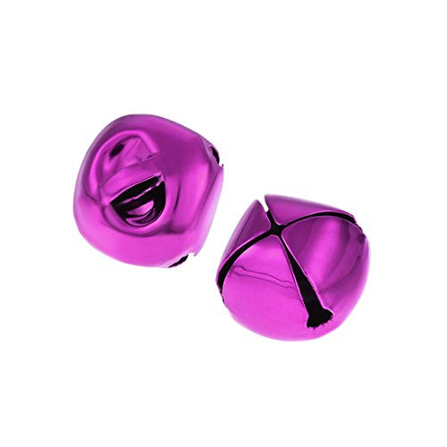 uxcell Jingle Bells 17mm 0 67 Inch 40pcs Craft Bells Bulk DIY Bells for Christmas Festival Decoration Party Home Rose Red uxcell Jingle Bells 17mm 0 67 Inch 40pcs Craft Bells Bulk DIY Bells for Christmas Festival Decoration Party Home Rose Red