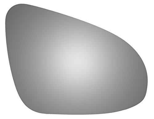 Burco 5513 Convex Passenger Side Replacement Mirror Glass for 12-16 Toyota Prius C (2012, 2013, 2014, 2015, 2016)