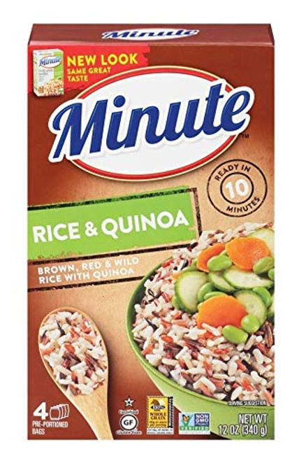 Minute Multi Grain Medley Brown Rice Red Rice Wild Rice Quinoa 2 Boxes 12 Oz Minute Multi Grain Medley Brown Rice Red Rice Wild Rice Quinoa 2 Boxes 12 Oz