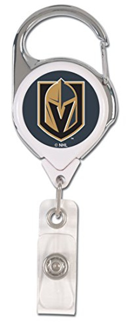 WinCraft NHL Las Vegas Golden Knights Premium Badge Reel Id Holder