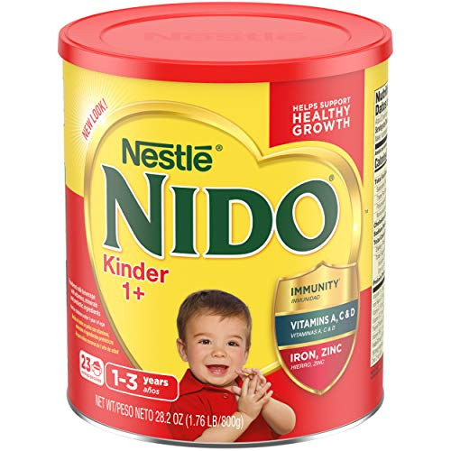 Nido Nestle Kinder 1  Powdered Milk Beverage  Canister   28 1 Ounce