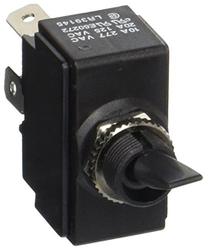 Morris 70120 Non Metallic Toggle Switch  SPST  On Off Screw Terminals