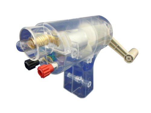 Ajax Scientific Plastic DC Hand Generator