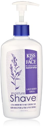 Kiss My Face Moisture Shave  Lavender   Shea  11 oz