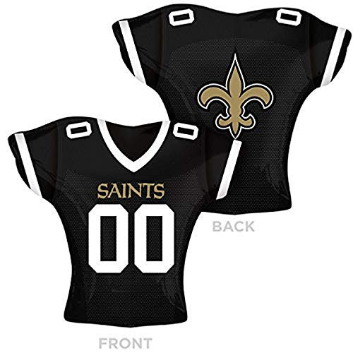 Anagram NFL New Orleans Saints Football Jersey Foil Balloon  24   Multicolored