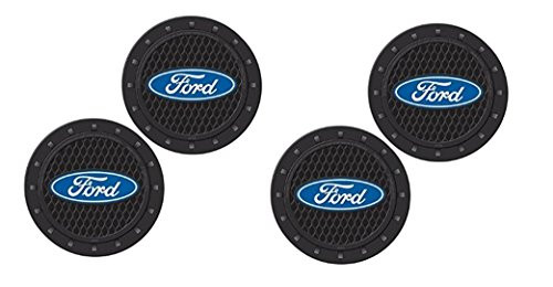 Ford Logo Heavy Duty RUbber Coaster 4 pcs Set