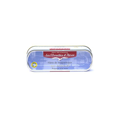 Mouettes Arvor   All Natural Mackerel Fillets  176g  6 3 oz