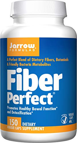 Jarrow Formulas Fiber Perfect  Promotes Healthy Bowel Function and Detoxification  150 Veggie Caps