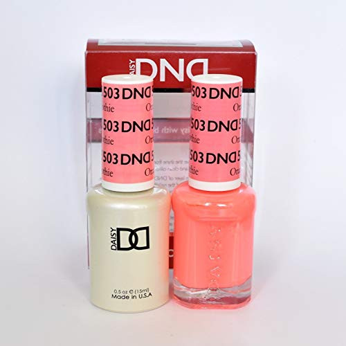 DND Gel   Matching Polish Set 503   Orange Smoothie