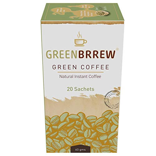 Greenbrrew Instant Green Coffee for Weight Loss 20 Sachets 60g Greenbrrew Instant Green Coffee for Weight Loss 20 Sachets 60g