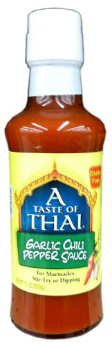 A Taste Of Thai Sauce Garlic Chili Pepper  7 Ounces  Pack of 3