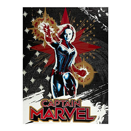 Eugene Textiles Camelot Marvel Heroes Captain Marvel Captain Marvel 36   Panel Multi