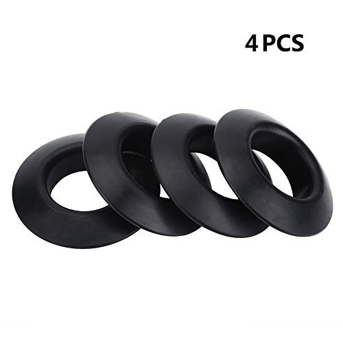 4Pcs Kayak Paddle Drip Ring  Durable Practical Rubber Drip Rings for Kayak Canoe Rafting Paddles Shaft