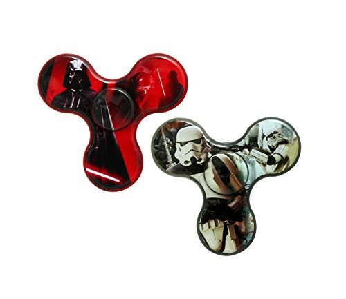 Star Wars Fijix Spinner 2 Pack Darth Vader   Storm Trooper Fidget Spinning Toy