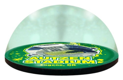 NCAA Oregon University Ducks Stadium in 2 crystal magnetized paperweight with Colored Window Gift Box NCAA Oregon University Ducks Stadium in 2 crystal magnetized paperweight with Colored Window Gift Box