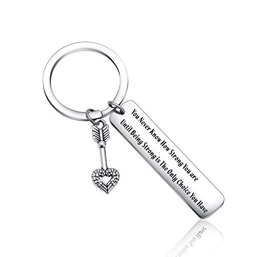 Keytells  Inspirational Gift Best Friend Gift Inspirational Keychain Best Friend Keychain Inspirational Jewelry Motivational Keychain BFF Gift Brother gift boyfriend gift bff keychain  Inspirational keyring  Regular