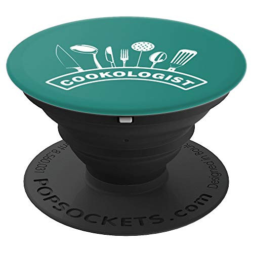 Cool Culinary Chef Cookologist Culinarian Kitchen Staff Cook PopSockets Grip and Stand for Phones and Tablets