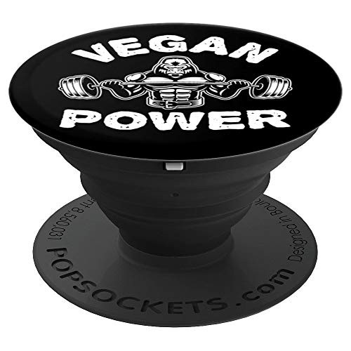 Vegan Power Gym Workout Fitness Vegetarian Gift PopSockets Grip and Stand for Phones and Tablets Vegan Power Gym Workout Fitness Vegetarian Gift PopSockets Grip and Stand for Phones and Tablets