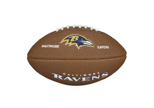 Wilson WTF1533IDBA NFL Team Logo Mini Size Football Baltimore Ravens Wilson WTF1533IDBA NFL Team Logo Mini Size Football Baltimore Ravens