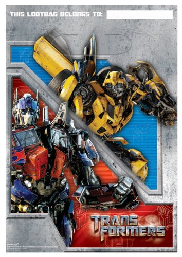 Transformers 3 Loot Bag 8 Pack Featuring Bumblebee and Optimus Prime