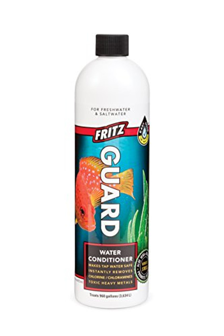 Fritzguard Water Conditioner Dechlorinator for Fresh   Salt Water Aquariums  16 oz