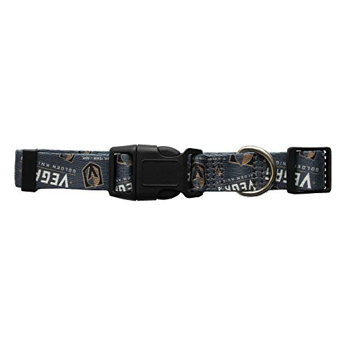 Littlearth NHL Vegas Golden Knights Pet Team Collar Medium Littlearth NHL Vegas Golden Knights Pet Team Collar Medium