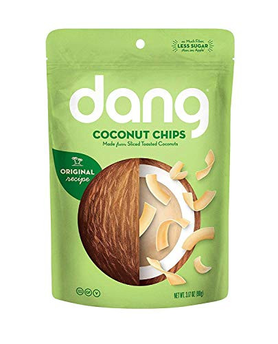 Dang Toasted Coconut Chips  3 17 Ounce  Pack of 2