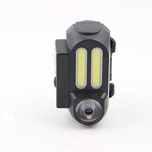 CHIYOU Bicycle Headlight  USB Rechargeable COB Light and LED Light Bike Front Light High Bright 4 Hours Mountain Road Cycling Safety Flashlight with 4 Modes  Waterproof Bike Light  COBLEDTHRID1